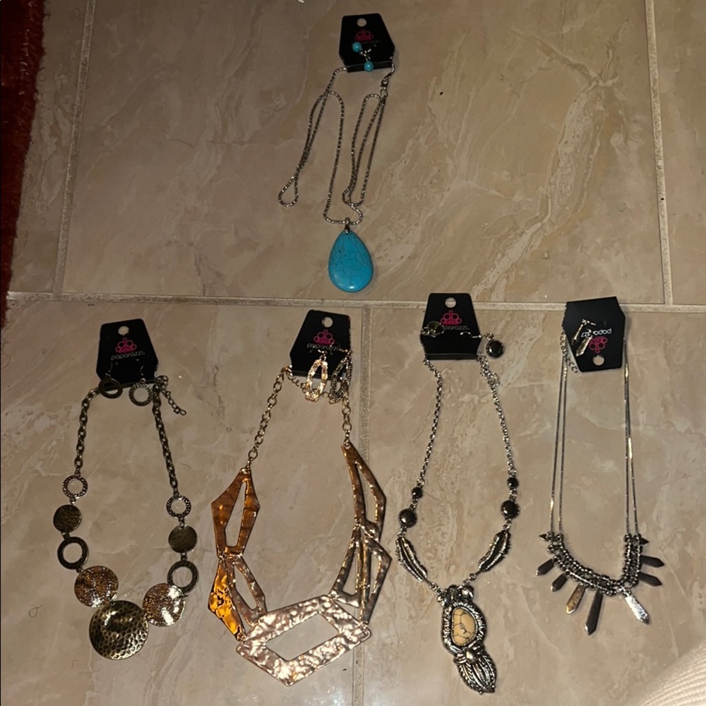 Paparazzi Gold and Silver Necklace Collection